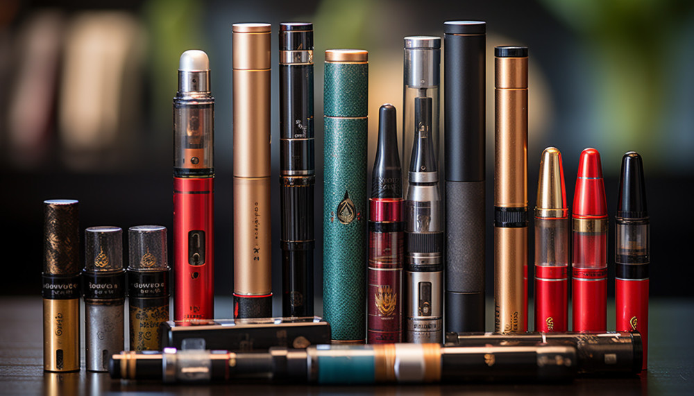 Divers - Quelques types de cigarettes électroniques